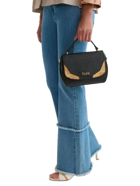 JAVA CITY Bolso de mano con correa para el hombro. negro - Bolsos Mujer