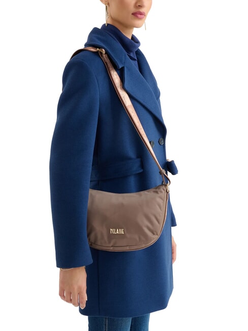 WHISPER NYLON Bolso de hombro tipo hobo roca - Bolsos Mujer