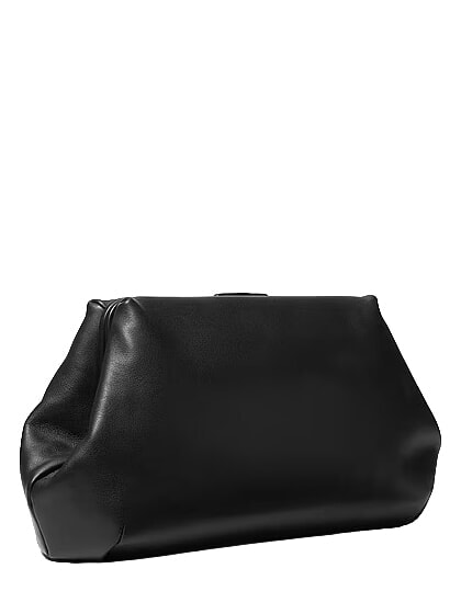GOLDIE Bolso de hombro de piel negro - Bolsos Mujer