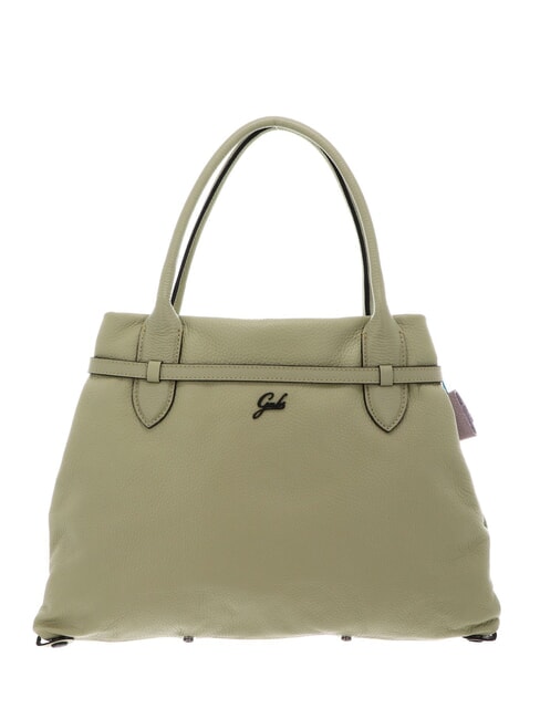ELIF Bolso de mano mediano de piel con correa para el hombro. celad&oacute;n - Bolsos Mujer