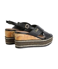 ALVIERO MARTINI PRIMA CLASSE GEO Sandalias de cu&ntilde;a 8 negro - Zapatos Mujer - 3