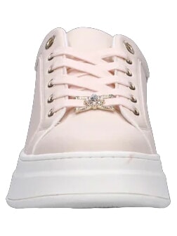 GEO JUNIOR Zapatillas con cordones joya beige geom&eacute;trico nude - Zapatos Mujer