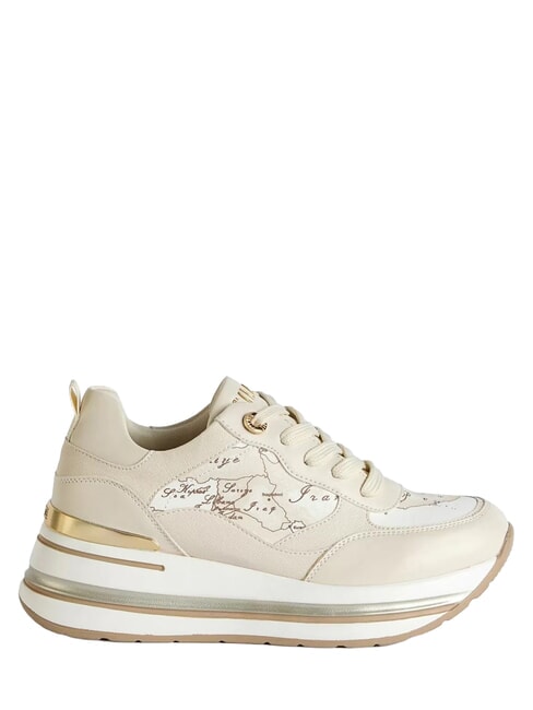 GEO Zapatillas Marfil - Zapatos Mujer
