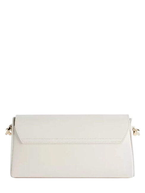 GEO SUMMER FEELING Bolso de hombro de piel algod&oacute;n blanco - Bolsos Mujer