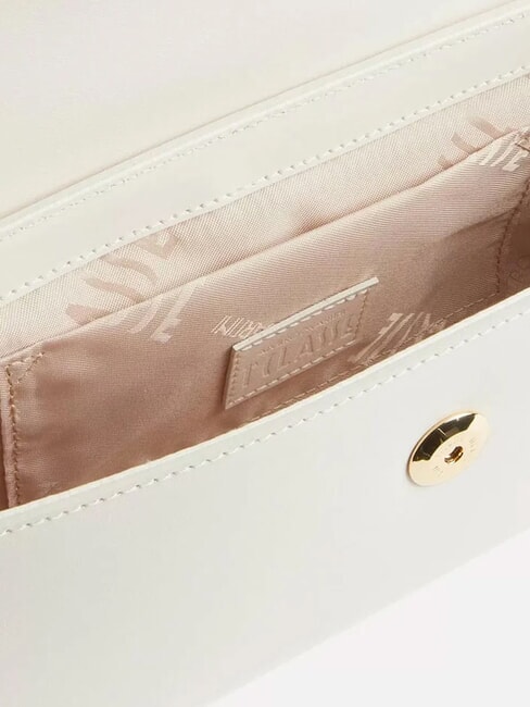 GEO SUMMER FEELING Bolso de hombro de piel algod&oacute;n blanco - Bolsos Mujer