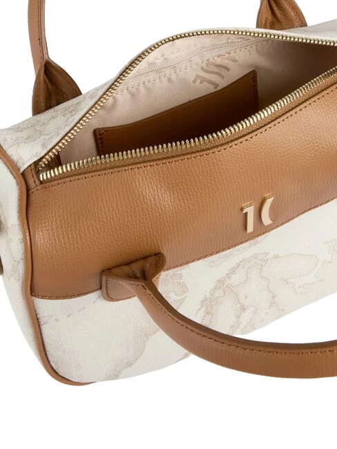 HETRITAGE GEO Bolso de mano con correa para el hombro blanco - Bolsos Mujer