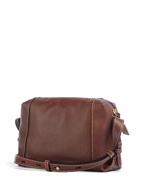 GEMMA Minibolso de hombro, de piel. BROWN - Bolsos Mujer