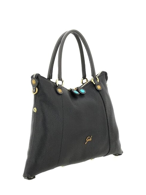 THAMARA PLUS Bolso de hombro mediano, de piel. negro/lava - Bolsos Mujer