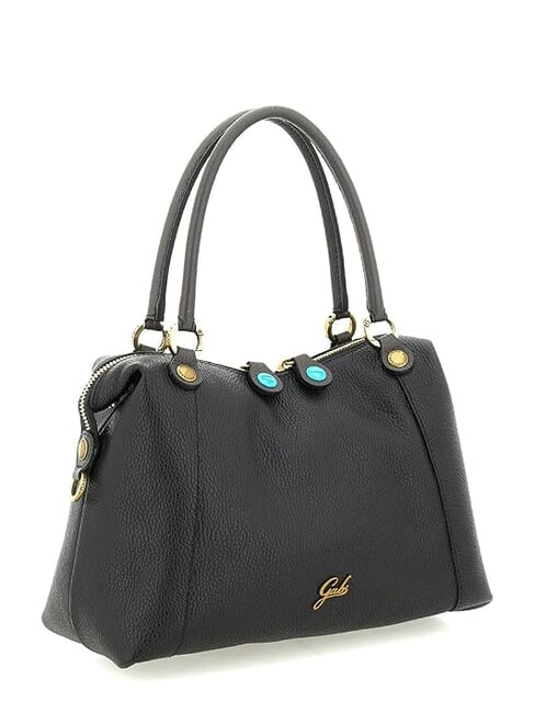 THAMARA PLUS Bolso de hombro mediano, de piel. negro/lava - Bolsos Mujer
