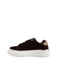 ALVIERO MARTINI PRIMA CLASSE GEO Zapatillas con logo marr&oacute;n oscuro/beige geom&eacute;trico - Zapatos Mujer - 3