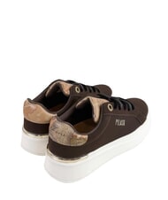 ALVIERO MARTINI PRIMA CLASSE GEO Zapatillas con logo marr&oacute;n oscuro/beige geom&eacute;trico - Zapatos Mujer - 4