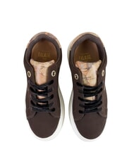 ALVIERO MARTINI PRIMA CLASSE GEO Zapatillas con logo marr&oacute;n oscuro/beige geom&eacute;trico - Zapatos Mujer - 5