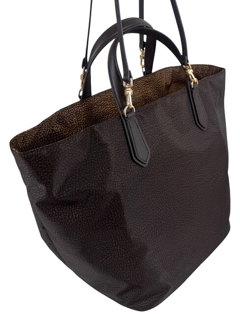 B-ESCAPE Bolso de mano con correa para el hombro chocolate/casta&ntilde;a - Bolsos Mujer