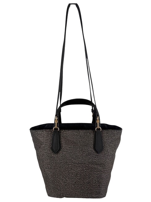 B-ESCAPE Bolso de mano con correa para el hombro alquitr&aacute;n/negro - Bolsos Mujer