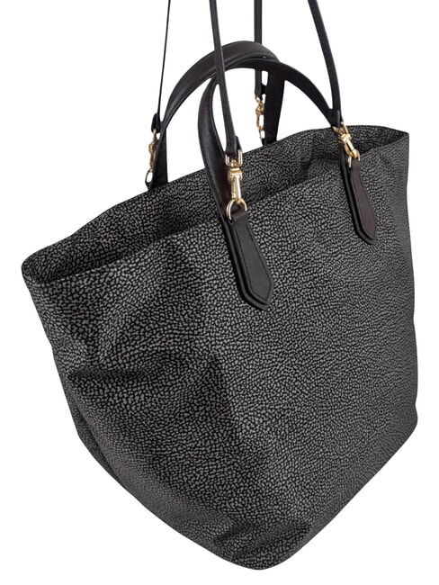 B-ESCAPE Bolso de mano con correa para el hombro alquitr&aacute;n/negro - Bolsos Mujer