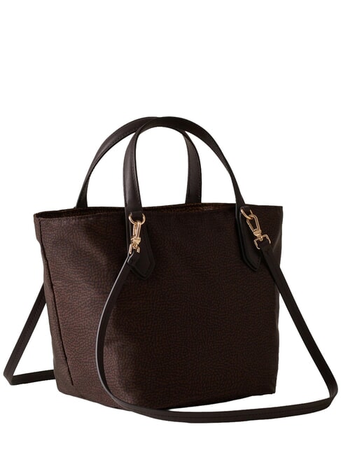 B-ESCAPE Bolso de mano con correa para el hombro chocolate/casta&ntilde;a - Bolsos Mujer