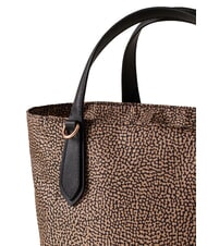 BORBONESE B-ESCAPE Bolso de mano con correa para el hombro op / natu - Bolsos Mujer - 3