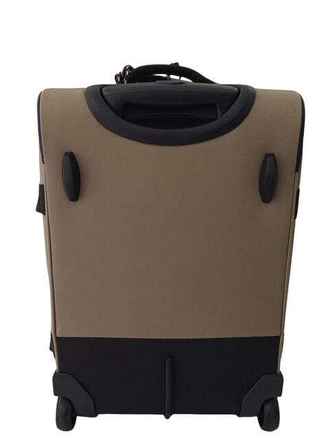 BLOSSAC  Carro de equipaje de mano impermeable verde militar-negro pur - Equipaje de mano