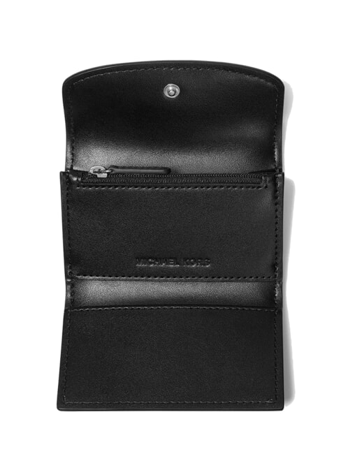 LYRA Cartera grande de cuero negro - Carteras Mujer