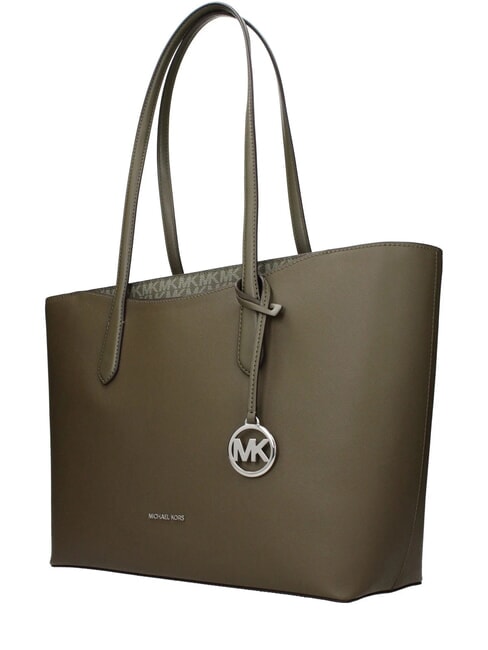 MK Bolsa de la compra aceituna - Bolsos Mujer