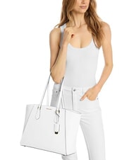MICHAEL KORS TARYN Bolso bandolera de piel blanco - Bolsos Mujer - 2