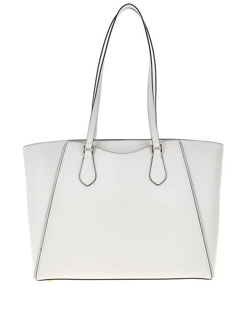 TARYN Bolso bandolera de piel blanco - Bolsos Mujer