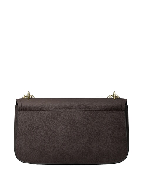 SLOAN Bolso de hombro de piel chocolate - Bolsos Mujer
