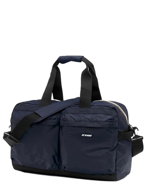 ARDELU Bolsa de lona plegable e impermeable profundidad azul - Bolsas de viaje