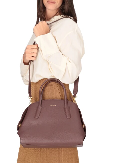 TYLDE SOFT Bolso bandolera con correa para el hombro, de piel. baya - Bolsos Mujer