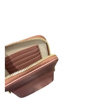 COCCINELLE FLOR Funda para iPhone con bandolera rosa de invierno - Bolsos Mujer - 3