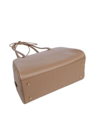 FURLA POPPY Bolso de hombro de piel caramelo - Bolsos Mujer - 3