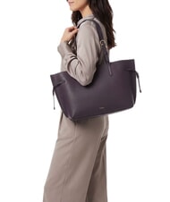 FURLA AVA Bolsa de compras mediana de piel floraci&oacute;n invernal + algod&oacute;n g int. - Bolsos Mujer - 2