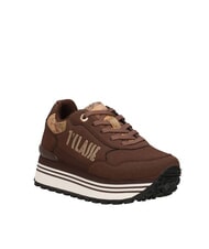 ALVIERO MARTINI PRIMA CLASSE GEO Zapatillas de ca&ntilde;a alta marr&oacute;n oscuro/beige geom&eacute;trico - Zapatos Mujer - 2