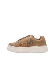 ALVIERO MARTINI PRIMA CLASSE GEO Zapatillas deportivas con aplicaci&oacute;n de joyas avellana/beige geom&eacute;trico - Zapatos Mujer - 3