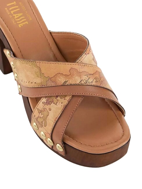 GEO Zuecos NATURAL - Zapatos Mujer