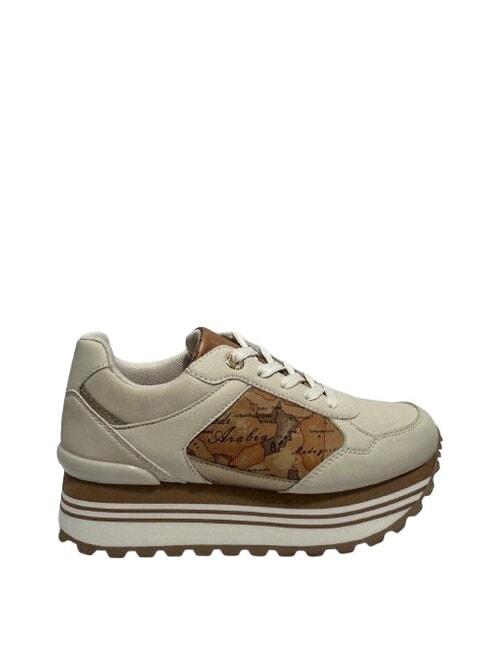 GEO Zapatillas blanco roto/beige geo - Zapatos Mujer