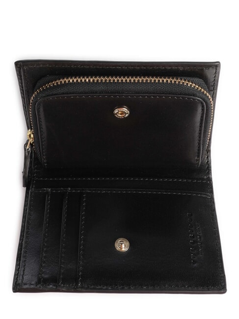 LUCREZIA Cartera de cuero Oro negro - Carteras Mujer