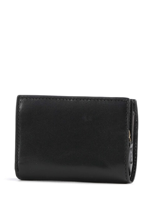 LUCREZIA Cartera de cuero Oro negro - Carteras Mujer