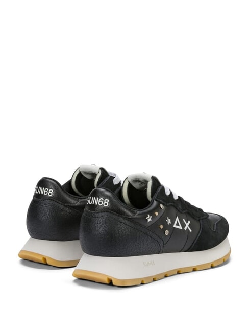 ALLY STUDS Zapatillas de cuero negro - Zapatos Mujer