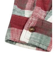 LEVI'S BUFFALO Camisa de franela de manga larga pera roja - camisas para ni&ntilde;os - 6