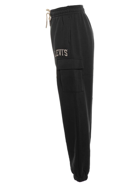 CARGO pantalones de ch&aacute;ndal negro azabache - Ch&aacute;ndales para ni&ntilde;os
