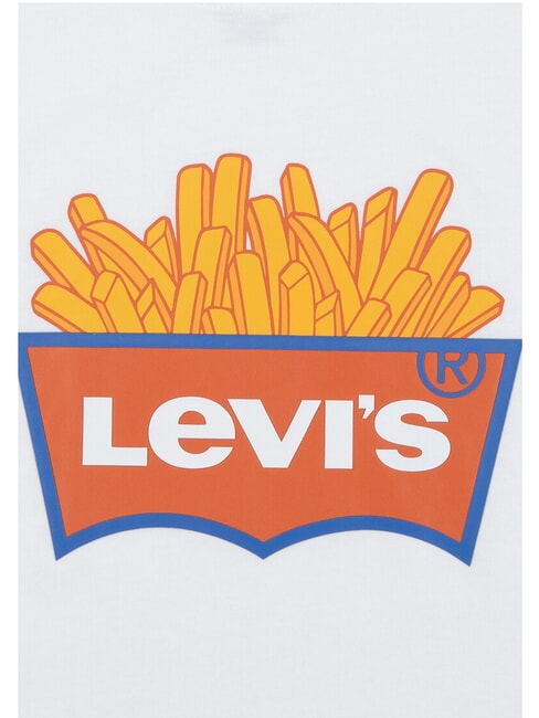 FRENCH FRY Camiseta de manga corta blanco de blanco - Camiseta ni&ntilde;o