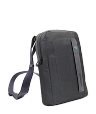 PIQUADRO P16 Bolso de piel mixta, soporte para iPad chevr&oacute;n azul - Bandoleras Hombre - 2