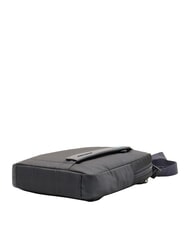 PIQUADRO P16 Bolso de piel mixta, soporte para iPad chevr&oacute;n azul - Bandoleras Hombre - 4