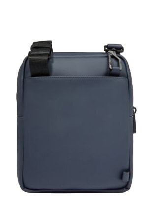 WOLLEM Bolsa de tela engomada azul - Bandoleras Hombre