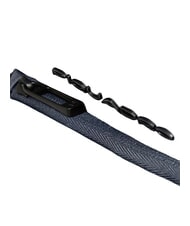 PIQUADRO WOLLEM Bolsa de tela engomada azul - Bandoleras Hombre - 5