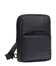 PIQUADRO WOLLEM Bolsa de tela engomada negro - Bandoleras Hombre - 2