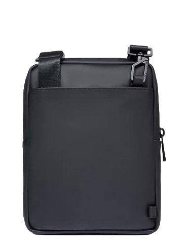 WOLLEM Bolsa de tela engomada negro - Bandoleras Hombre
