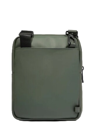 WOLLEM Bolsa de tela engomada VERDE - Bandoleras Hombre