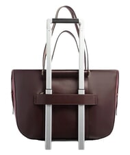 PIQUADRO CIRCLE  burdeos/rosa - Bolsos Mujer - 3